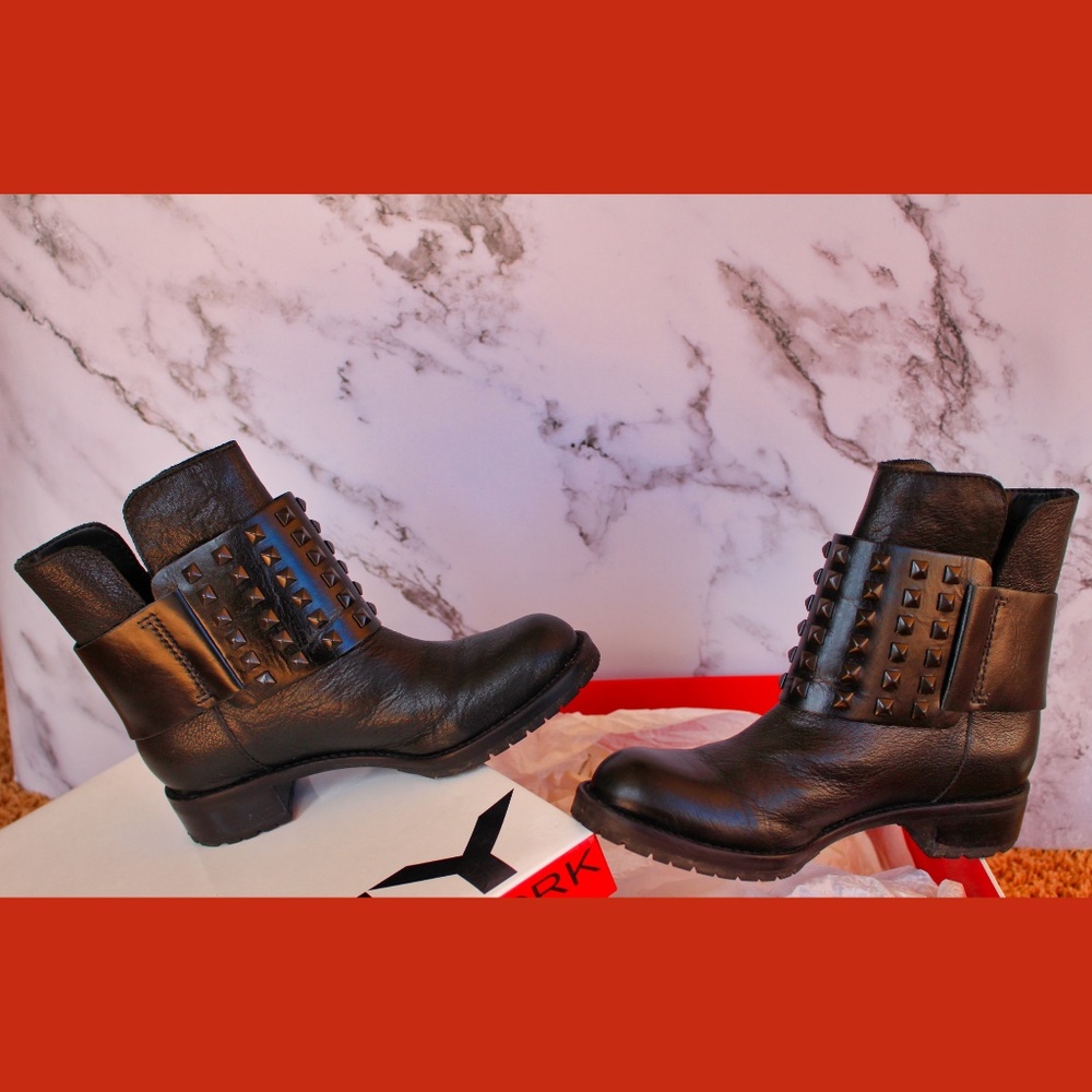 DKNY Mara Ankle Biker Boots